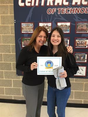 Joy Kelly Student of the Six Weeks 